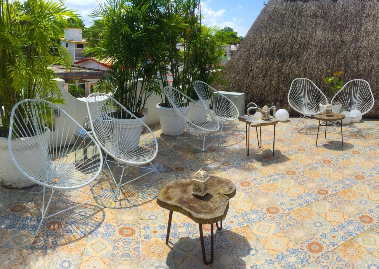 Toto Blue Hotel Boutique باكالار المظهر الخارجي الصورة