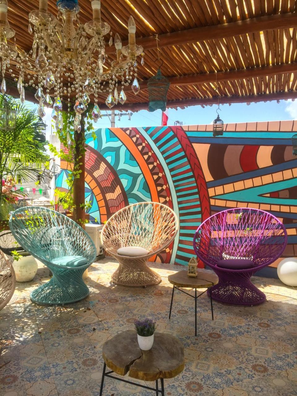 Toto Blue Hotel Boutique باكالار المظهر الخارجي الصورة